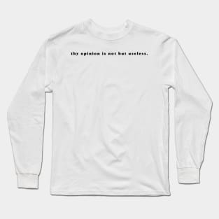 thy Long Sleeve T-Shirt